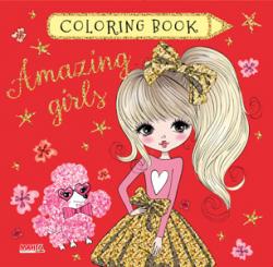 Amazing girls. Coloring book