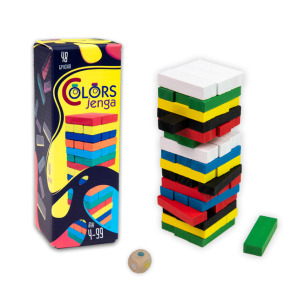 Настільна гра «Colors Jenga». Фото 2