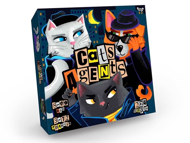 Настільна гра «Cats Agents»
